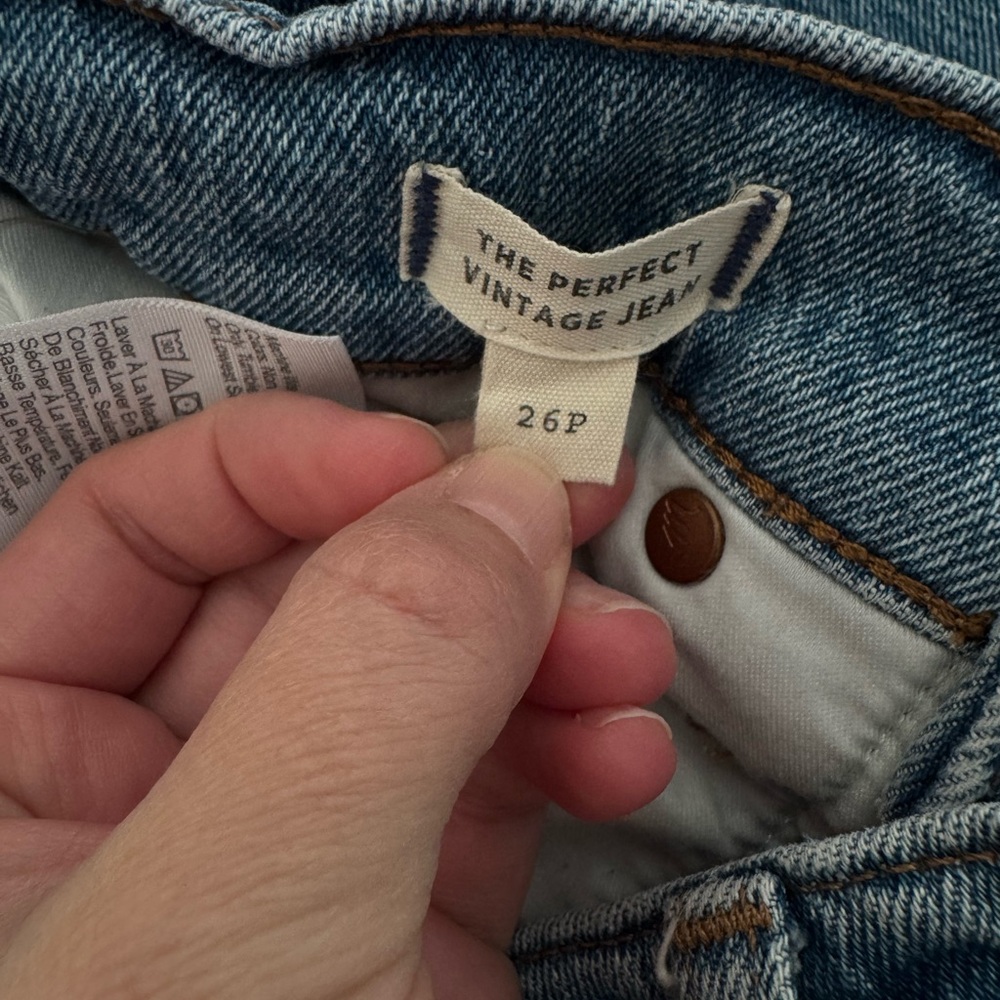 Madewell The Petite Perfect Vintage Jean - Picture 5 of 7
